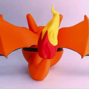 Servicio de Impresion 3D Charizard Atras